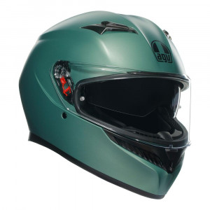 AGV K3 Matt Salvia Green Helmet