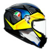 AGV K6 Joan Black Blue Yellow Helmet