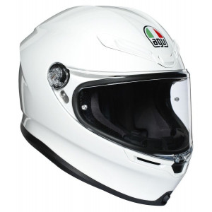 AGV K6 White Helmet - ETA: EARLY 2023