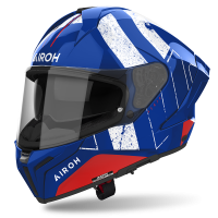 Airoh Matryx Scope Blue Red Helmet