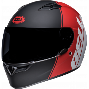 Bell Qualifier Ascent Matt Black Red Helmet
