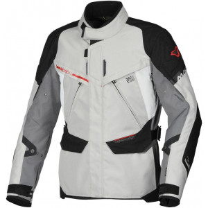 Macna Mundial Adventure Jacket - Grey/Black/Red
