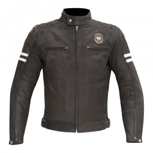 Merlin Hixon Leather Brown Jacket