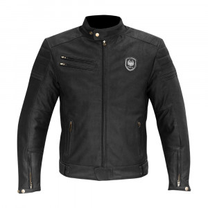 Merlin Alton Leather Black Jacket