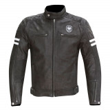 Merlin Hixon Leather Black Jacket