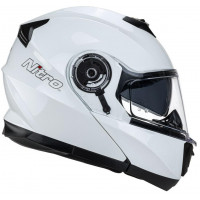 Nitro F160 Modular White Helmet