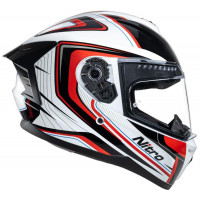 Nitro N700 Red White Helmet 
