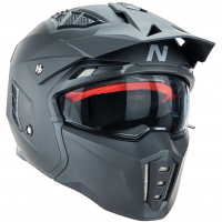 Nitro NZ302 Commando Matt Black Helmet