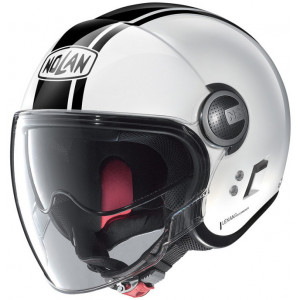 Nolan N21V Dolce Vita White Black Helmet
