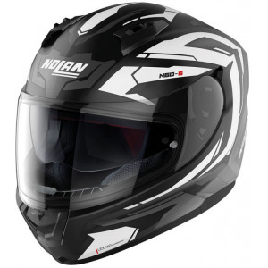 Nolan N60-6 Anchor Flat Black White Grey Helmet