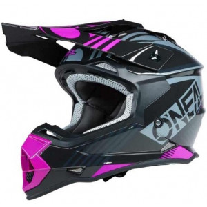 Oneal 2SRS v2 Rush Youth Black Pink Helmet