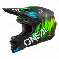 Oneal 3SRS v.24 Voltage Black Green Helmet