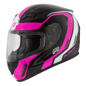 Rjays Grid Black Pink Helmet