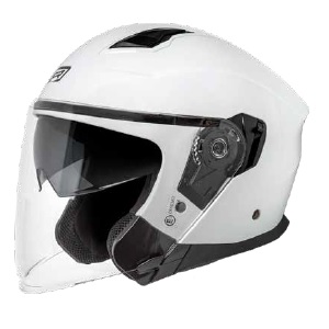 Rjays Navona III White Helmet