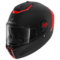 Shark Spartan RS Blank Matt SP Black Fluro Red Helmet