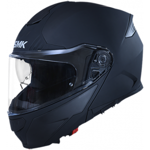 SMK Gullwing Matt Black Helmet