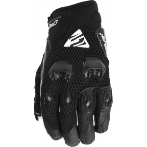 Five Airflow Black/White Gloves - SMALL