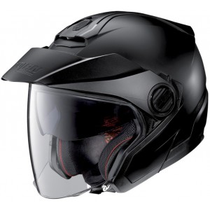 Nolan N40.5 Open Face Flat Black Helmet